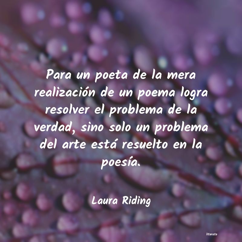 frases de Laura Riding