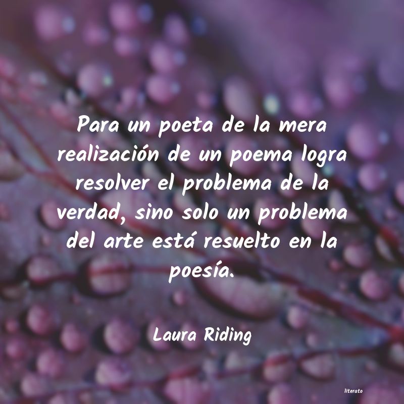 Frases de Laura Riding