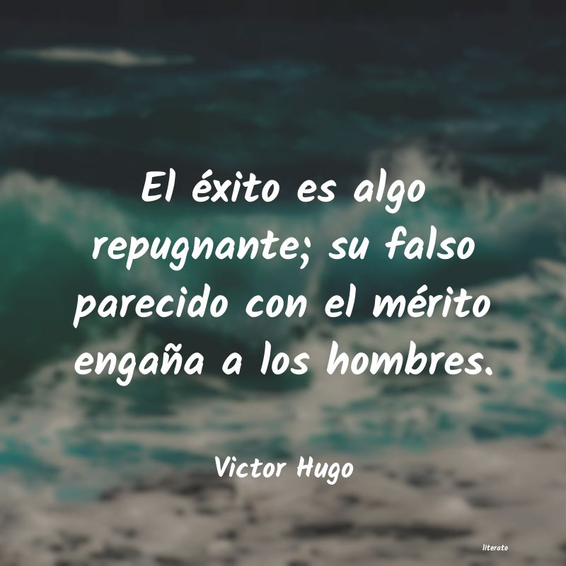 frases de Victor Hugo