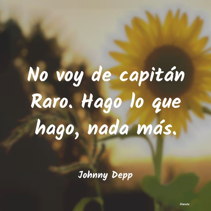 Frases de Johnny Depp