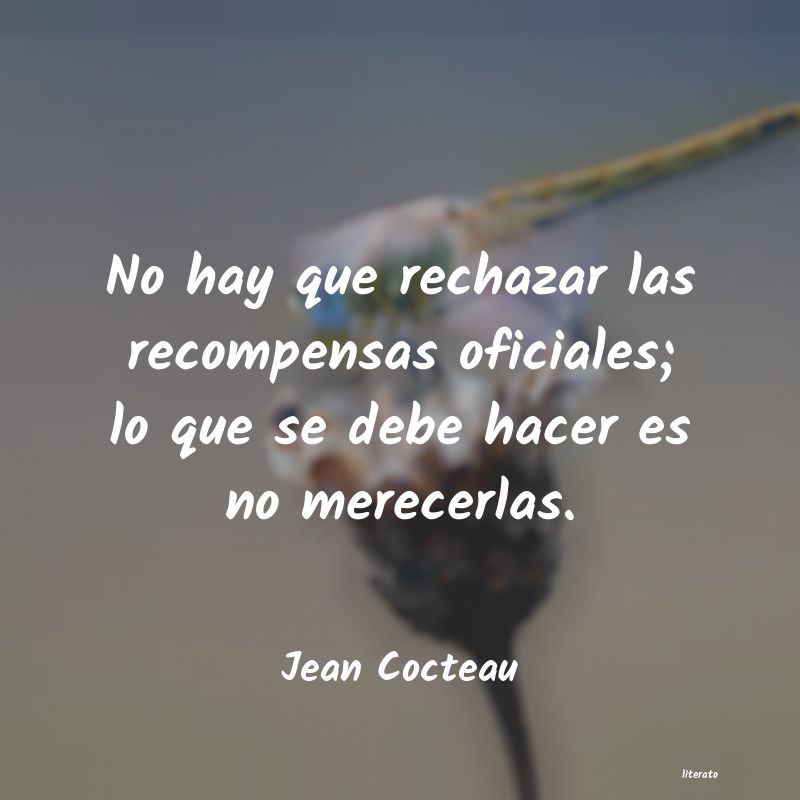 Frases de Jean Cocteau