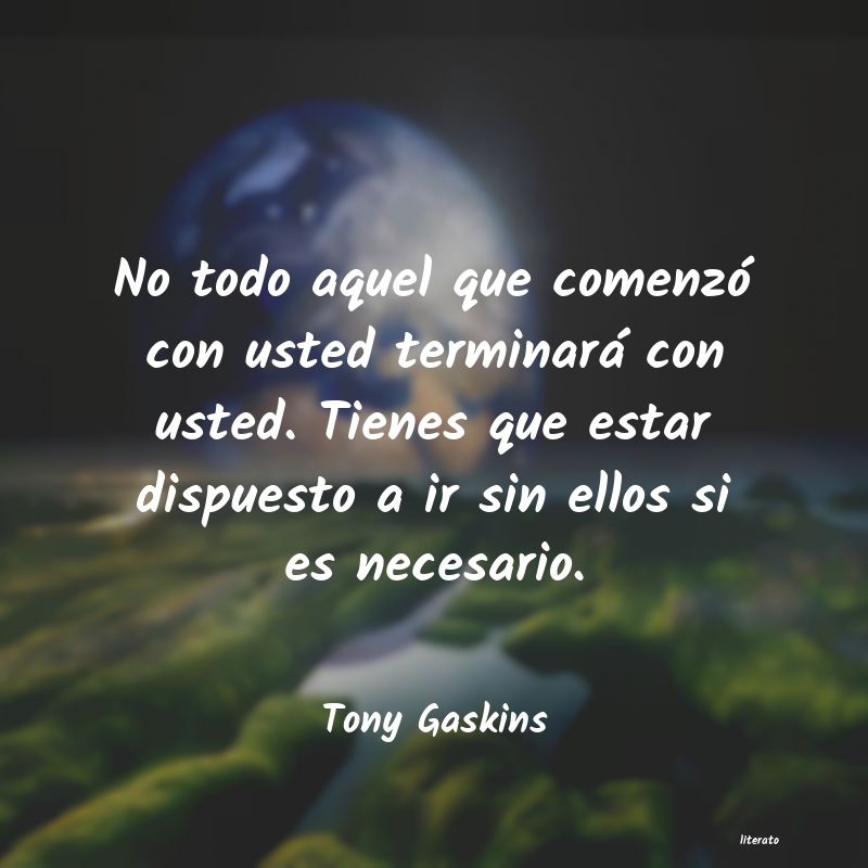 Frases de Tony Gaskins