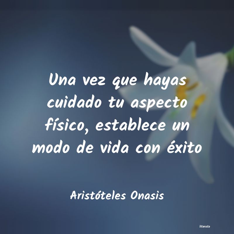 frases de Aristóteles Onasis
