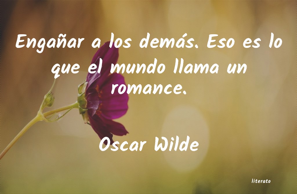 Frases de Oscar Wilde