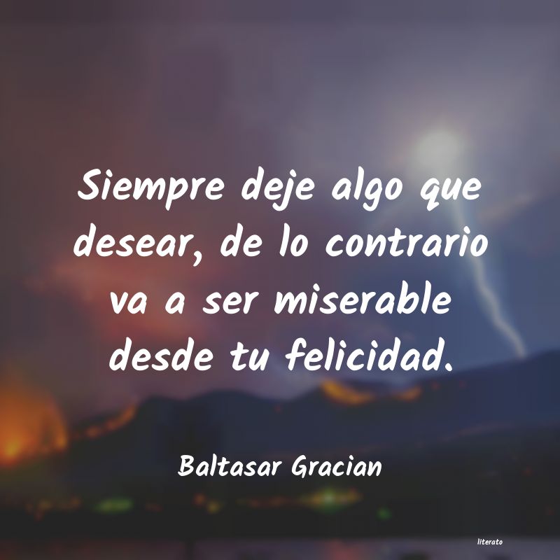 Frases de Baltasar Gracian