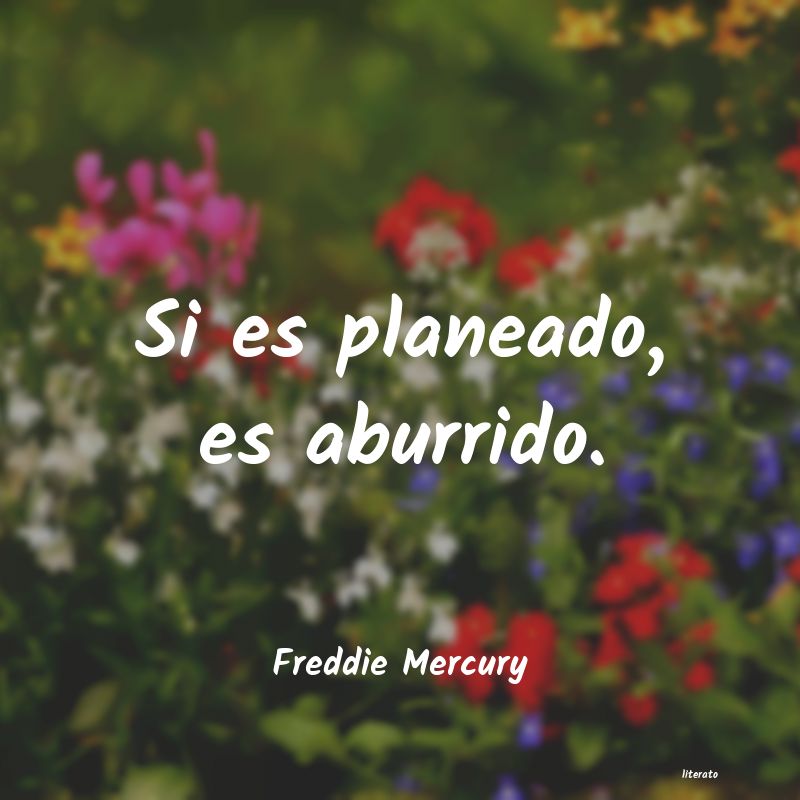 Frases de Freddie Mercury