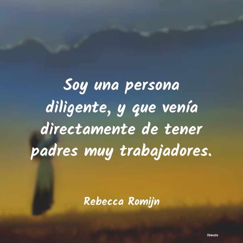 frases de Rebecca Romijn