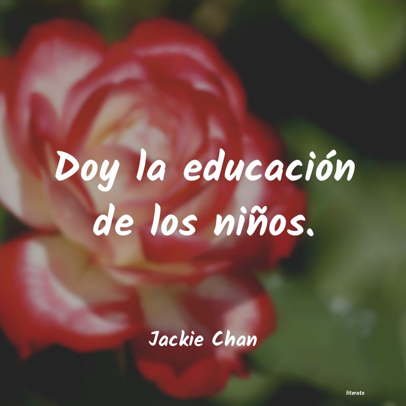 frases de Jackie Chan