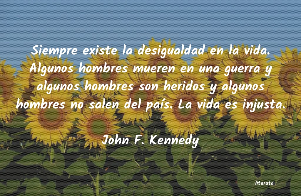 frases de John F. Kennedy