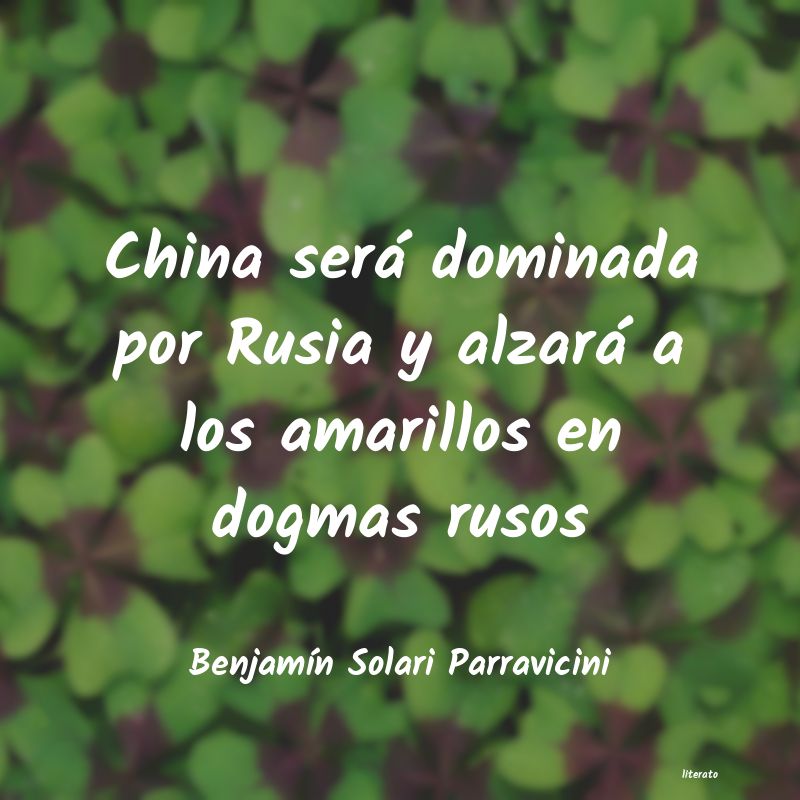 Frases de Benjamín Solari Parravicini