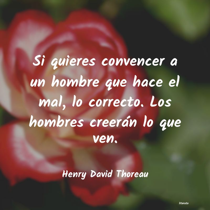 frases de Henry David Thoreau