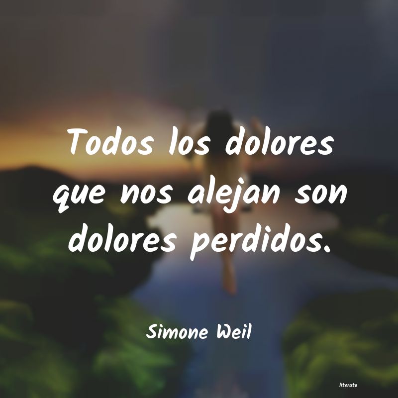 Frases de Simone Weil