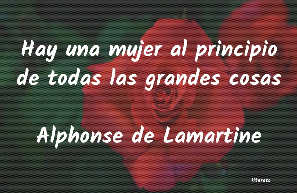 Frases de Alphonse de Lamartine