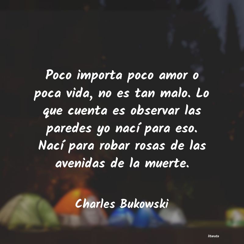 charles bukowski frases