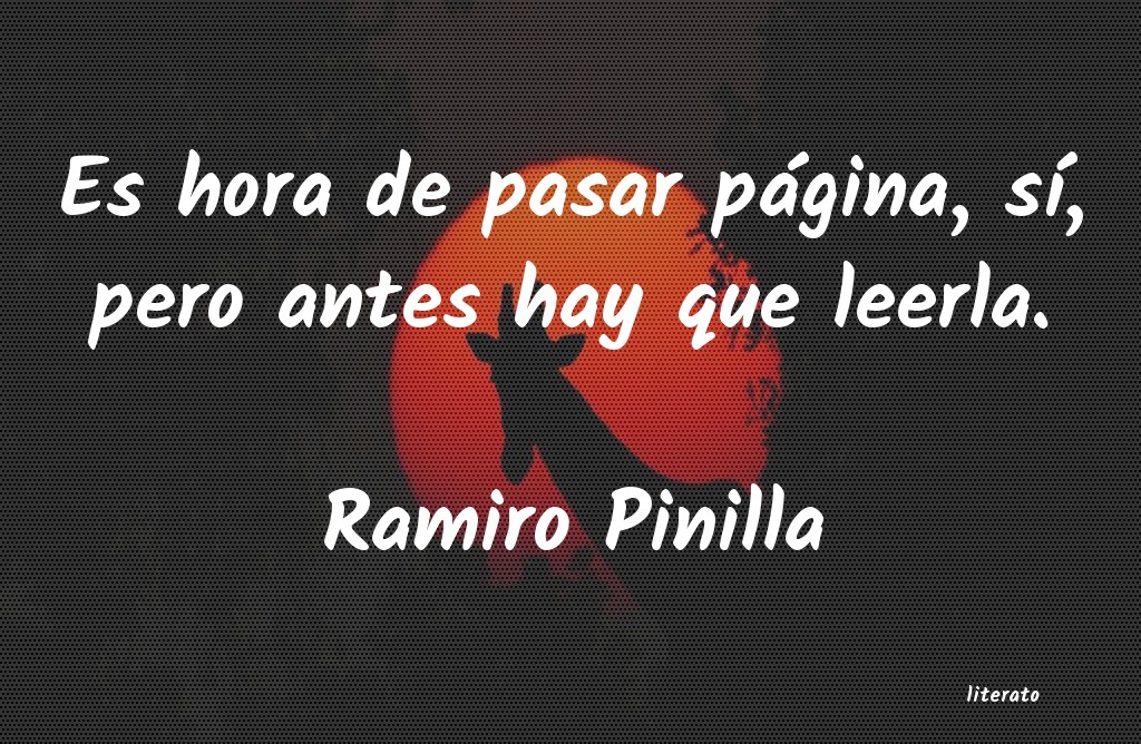 frases de Ramiro Pinilla
