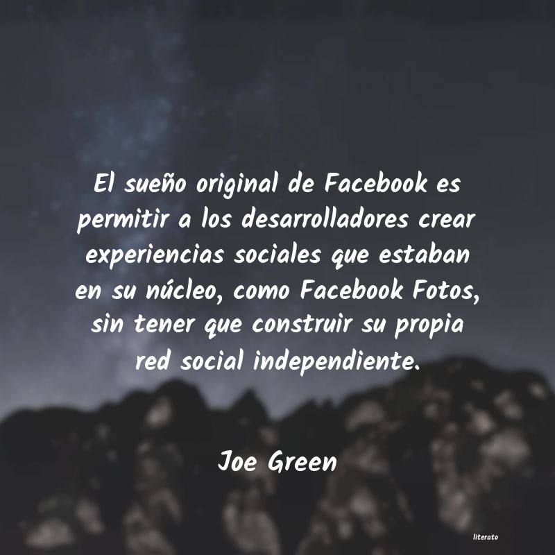 Frases de Joe Green