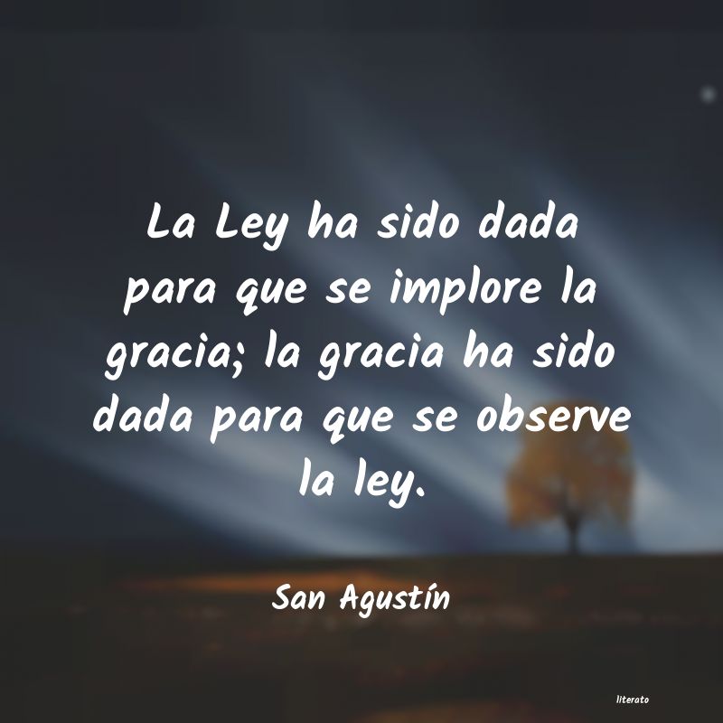 Frases de San Agustín