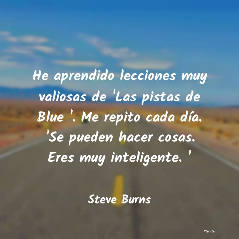 frases de Steve Burns