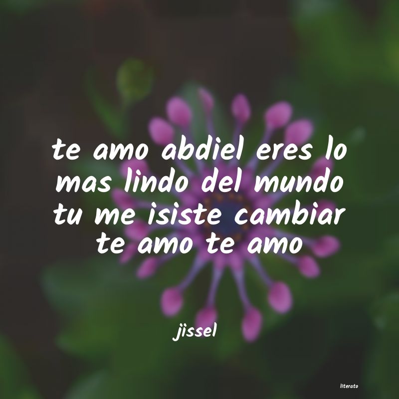 Frases de jissel