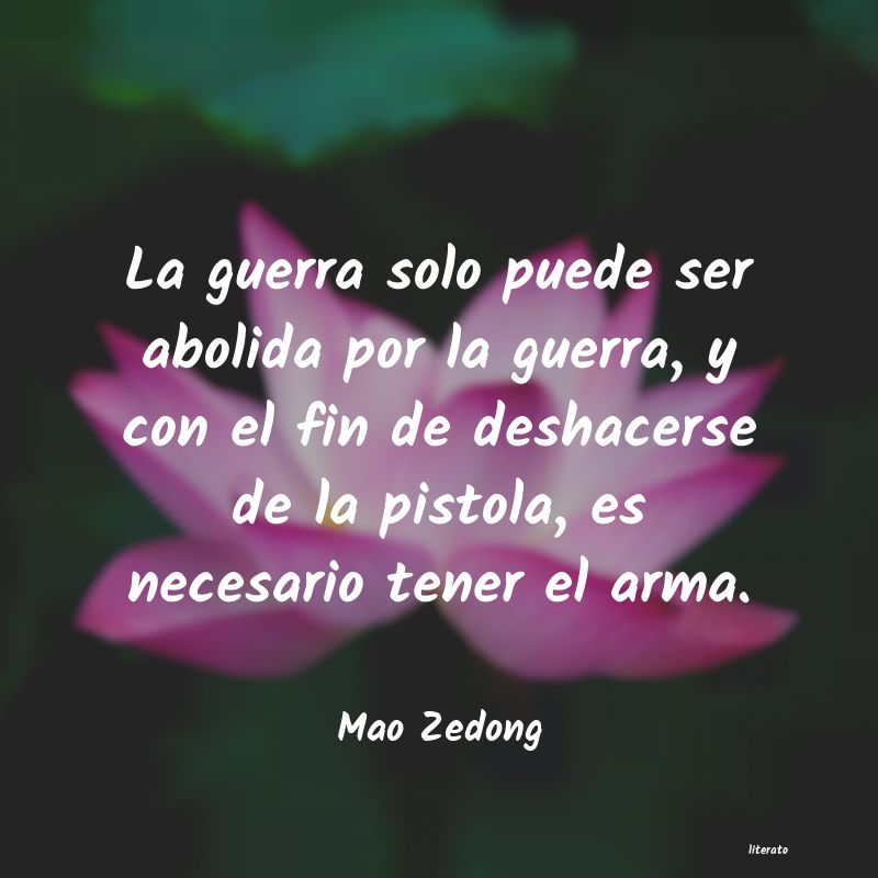 frases de Mao Zedong