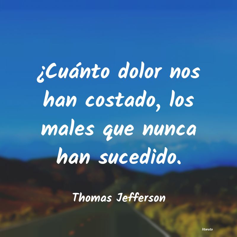 Frases de Thomas Jefferson