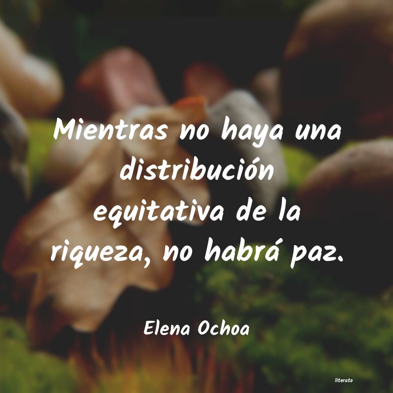 Frases de Elena Ochoa