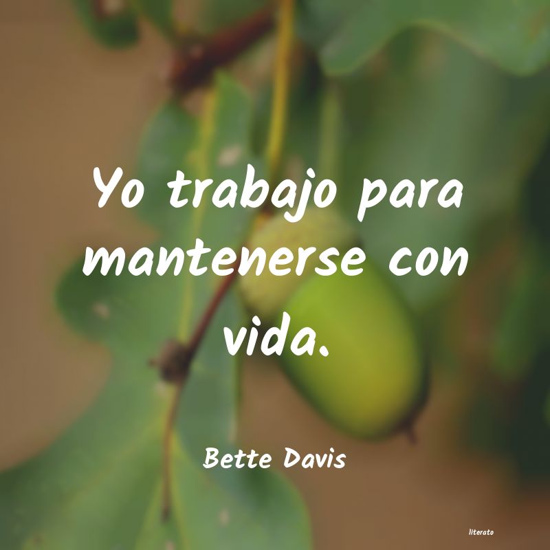 frases de Bette Davis
