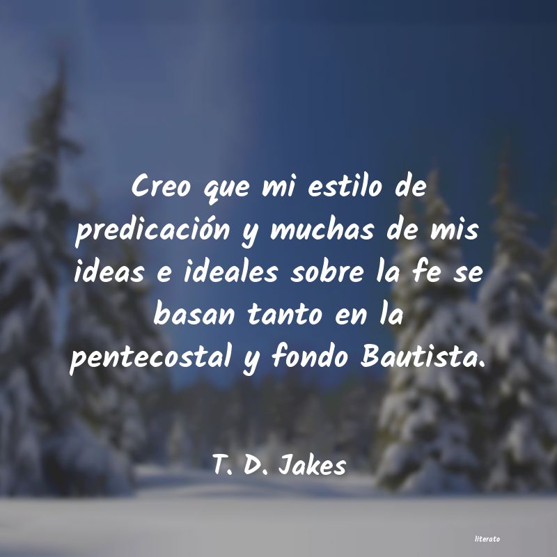 Frases de T. D. Jakes