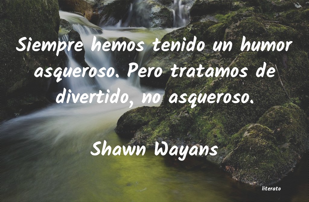 frases de Shawn Wayans