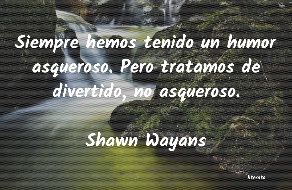 Frases de Shawn Wayans