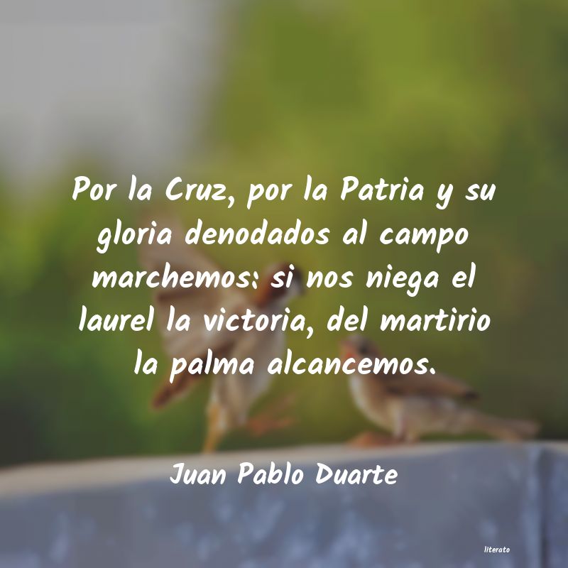 poesias de juan pablo duarte