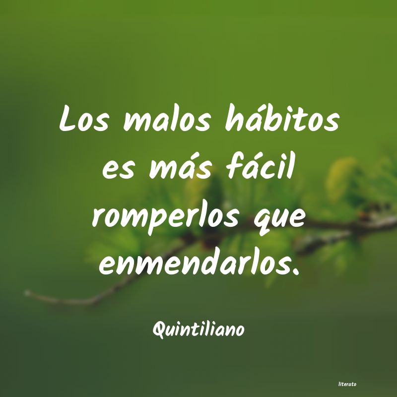 frases de Quintiliano