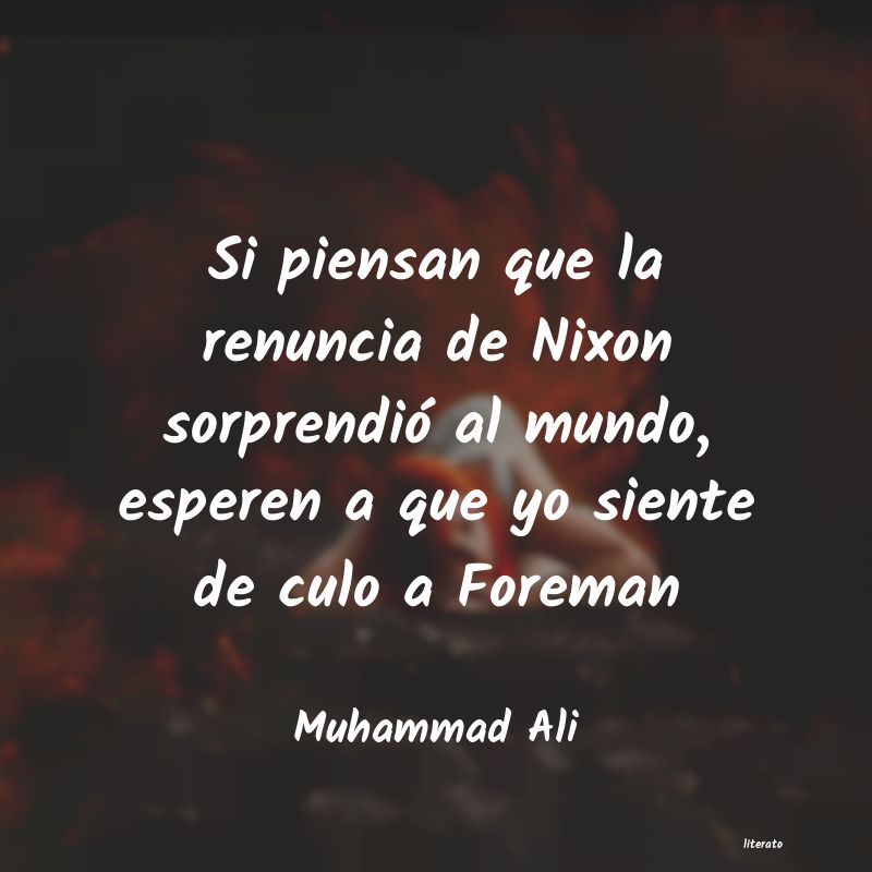 Frases de Muhammad Ali