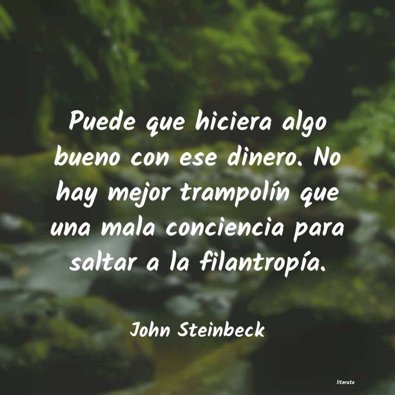 frases de John Steinbeck