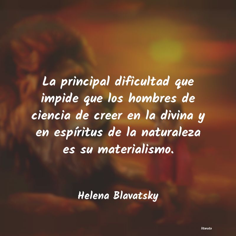 Frases de Helena Blavatsky