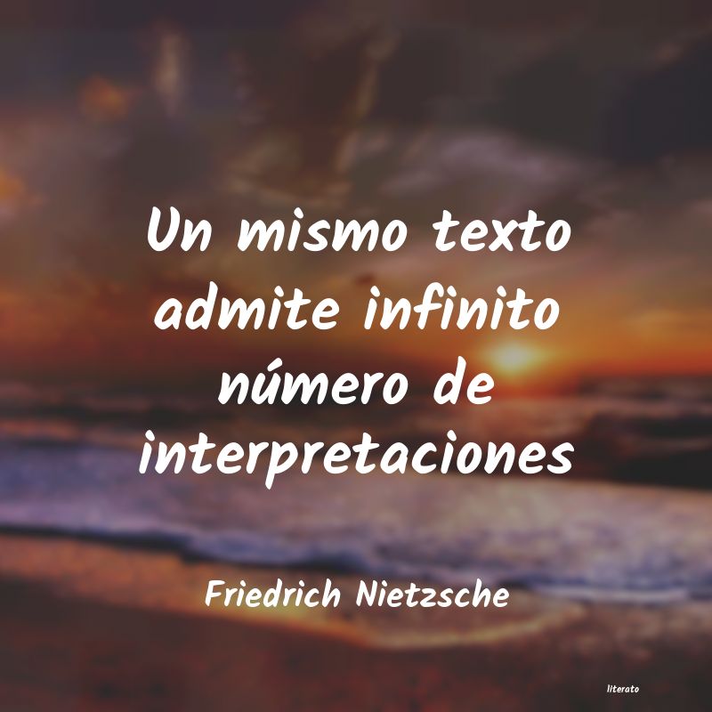 Frases de Friedrich Nietzsche