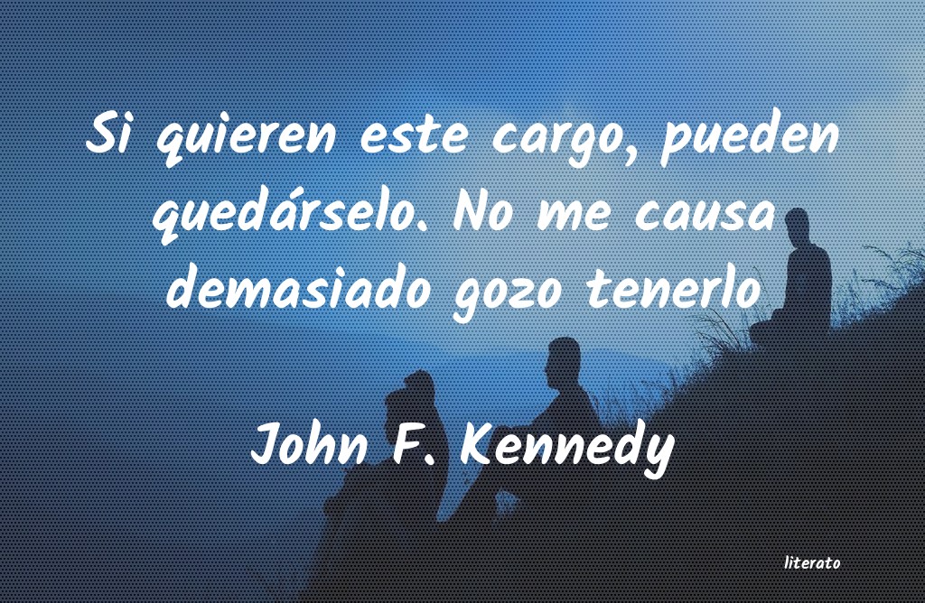 frases de John F. Kennedy