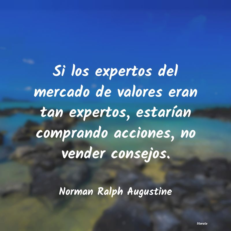 frases de Norman Ralph Augustine