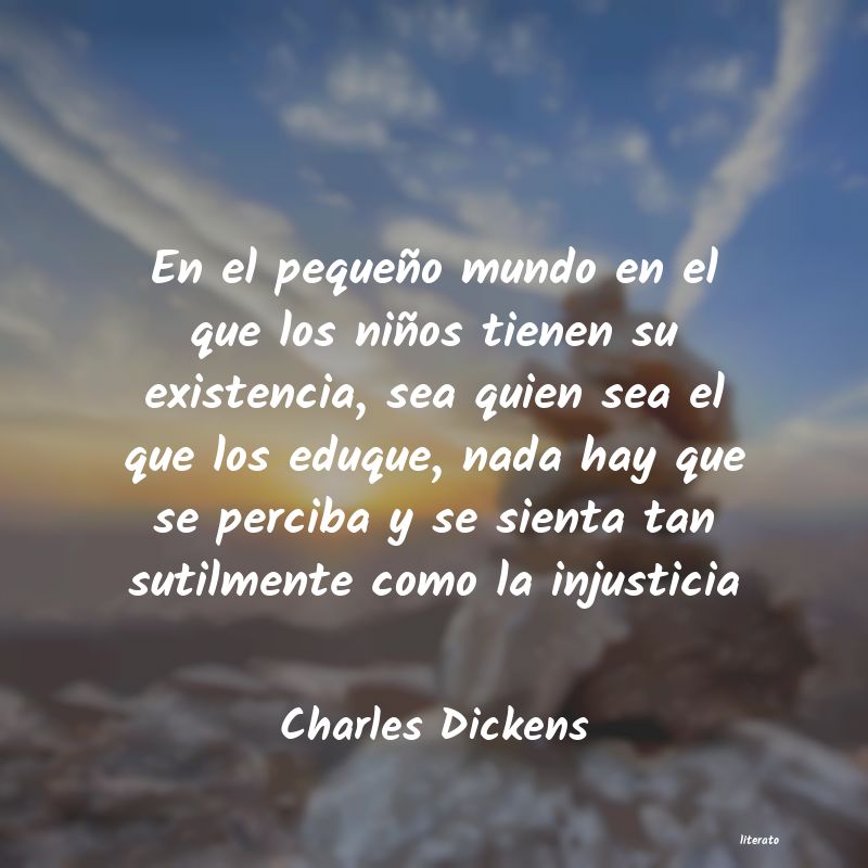 frases de Charles Dickens