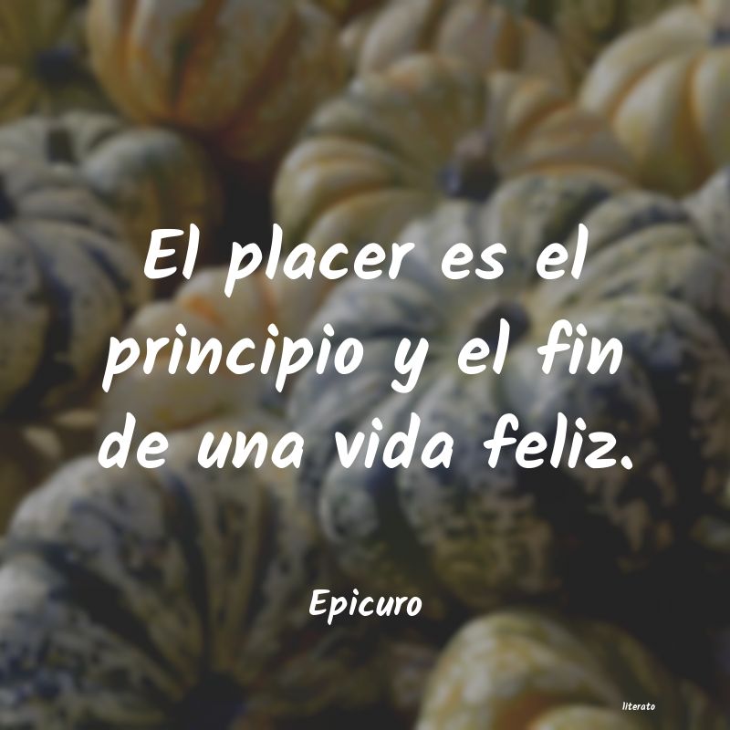 frases de Epicuro