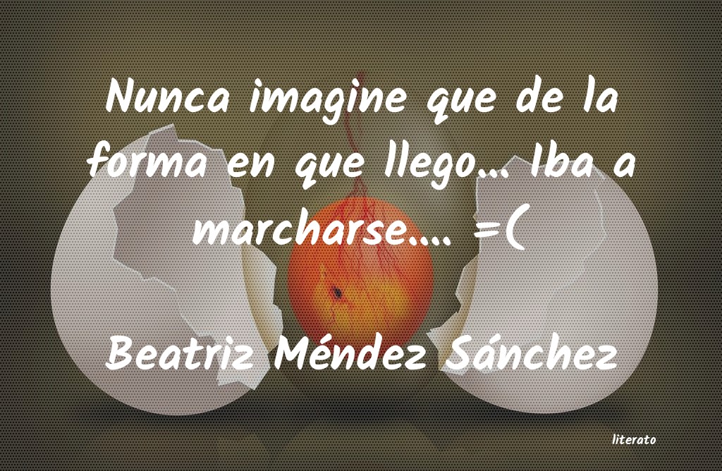 Frases de Beatriz Méndez Sánchez