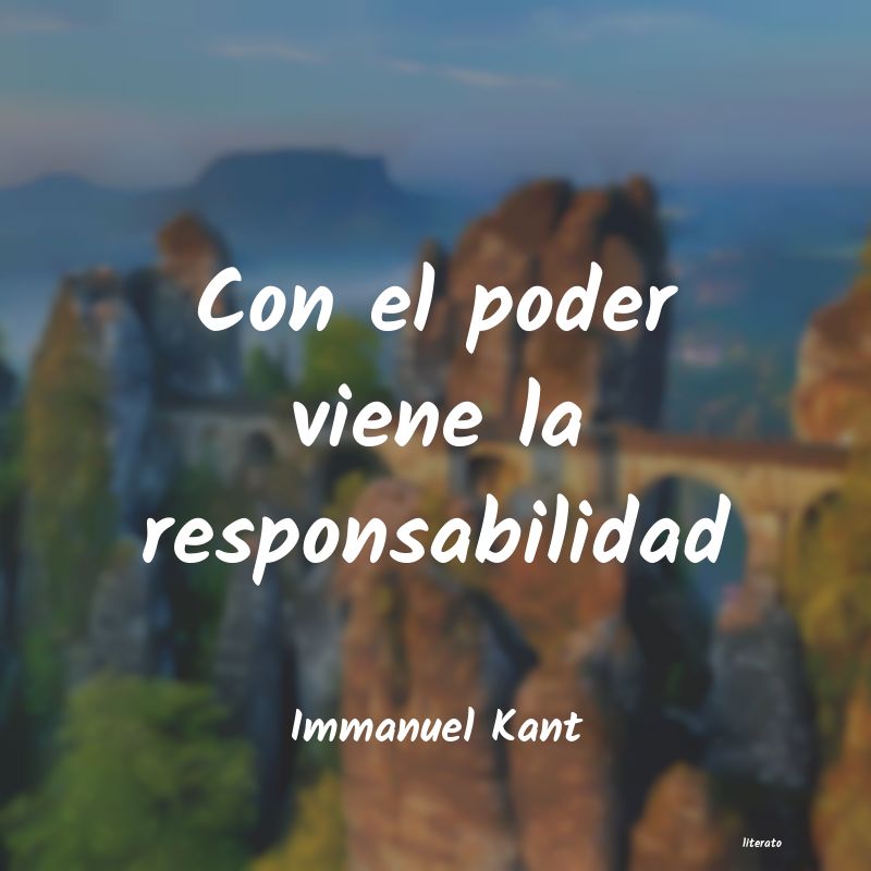 Frases de Immanuel Kant