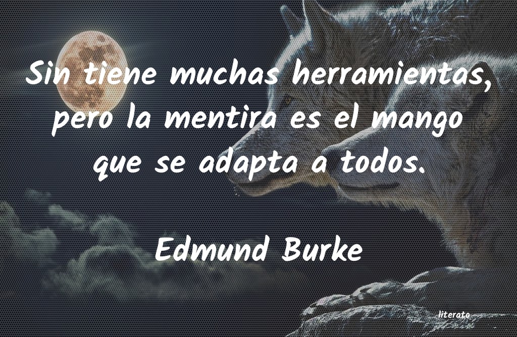 Frases de Edmund Burke