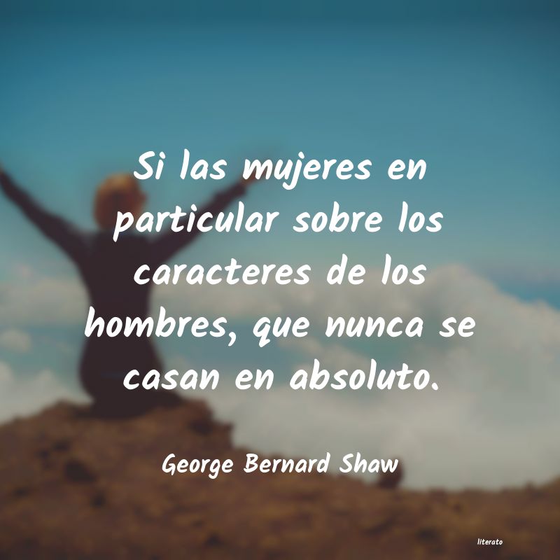 frases de George Bernard Shaw