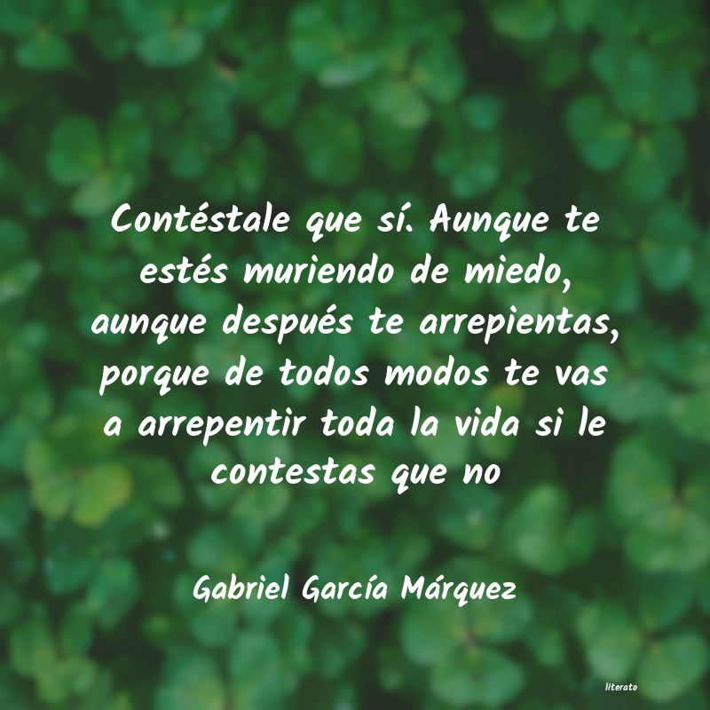 Frases de Gabriel García Márquez