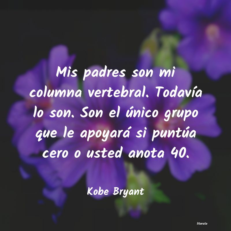 Frases de Kobe Bryant