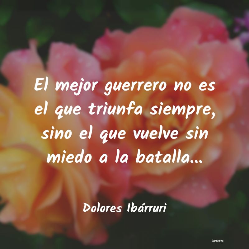 Frases de Dolores Ibárruri