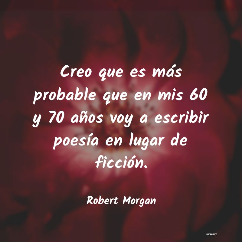 Frases de Robert Morgan