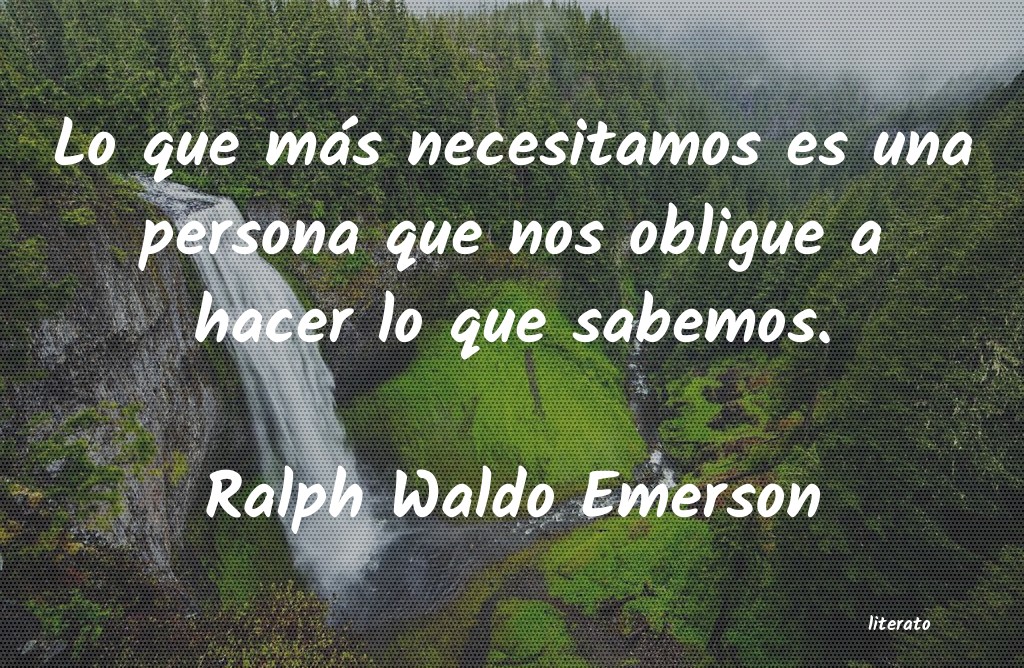 Frases de Ralph Waldo Emerson