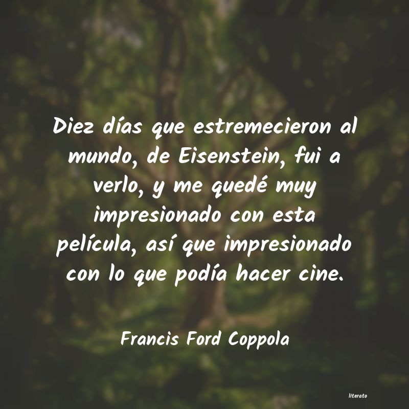 frases de Francis Ford Coppola